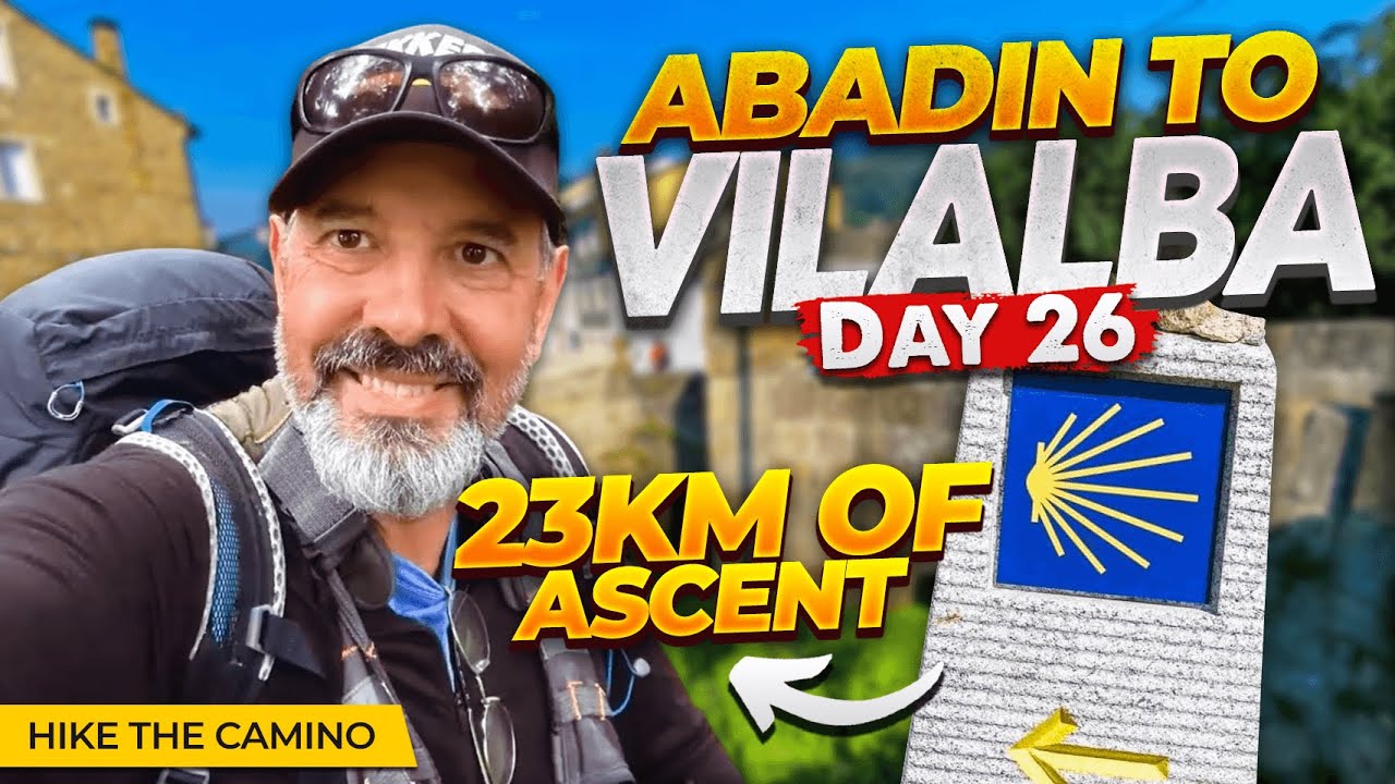 Camino Del Norte Trek: Abadin To Vilalba 23km Hike - Scenic Views In 4K | Hike the Camino