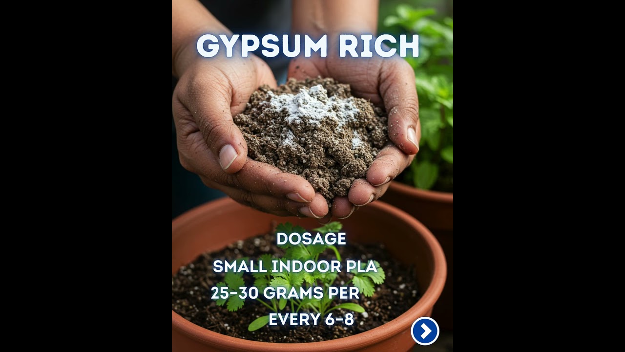 How Gypsum Can Supercharge Your Plants