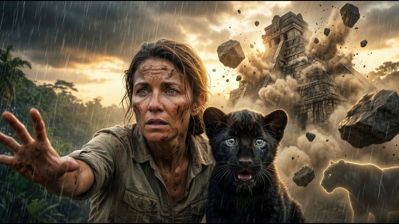 Panther Cub Saved… Then the Ruins Temple Started Collapsing! Full Movie
