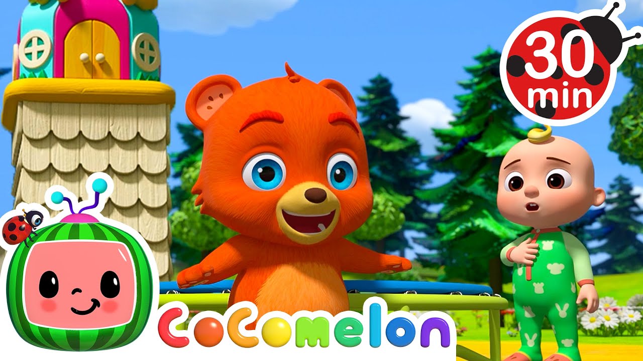 Hickory Dickory Dock | CoComelon Animal Time | Moonbug Kids - Farm Animals