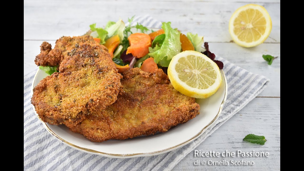 Bistecca impanata di maiale tenera e saporita come non l'hai mai mangiata - Ricette che Passione