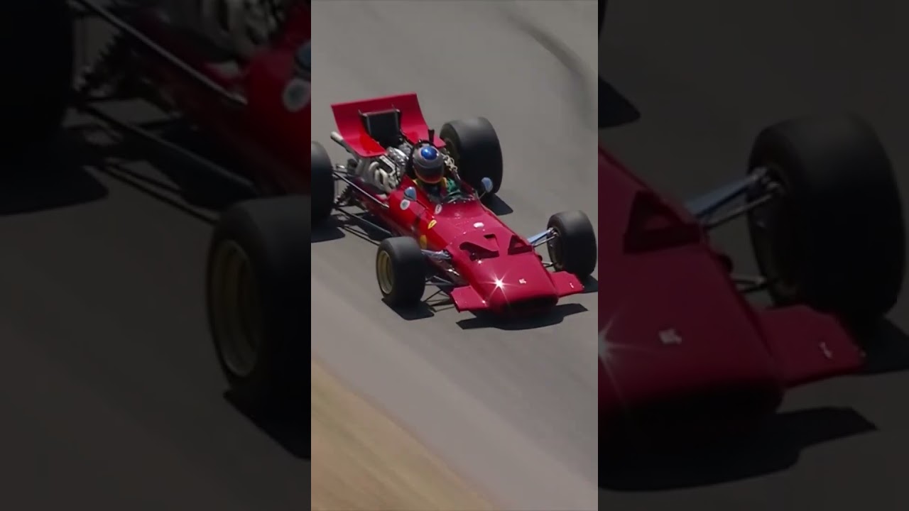 Ver a Adrian Newey pilotando un Ferrari 312/69... 🥰🥰🥰