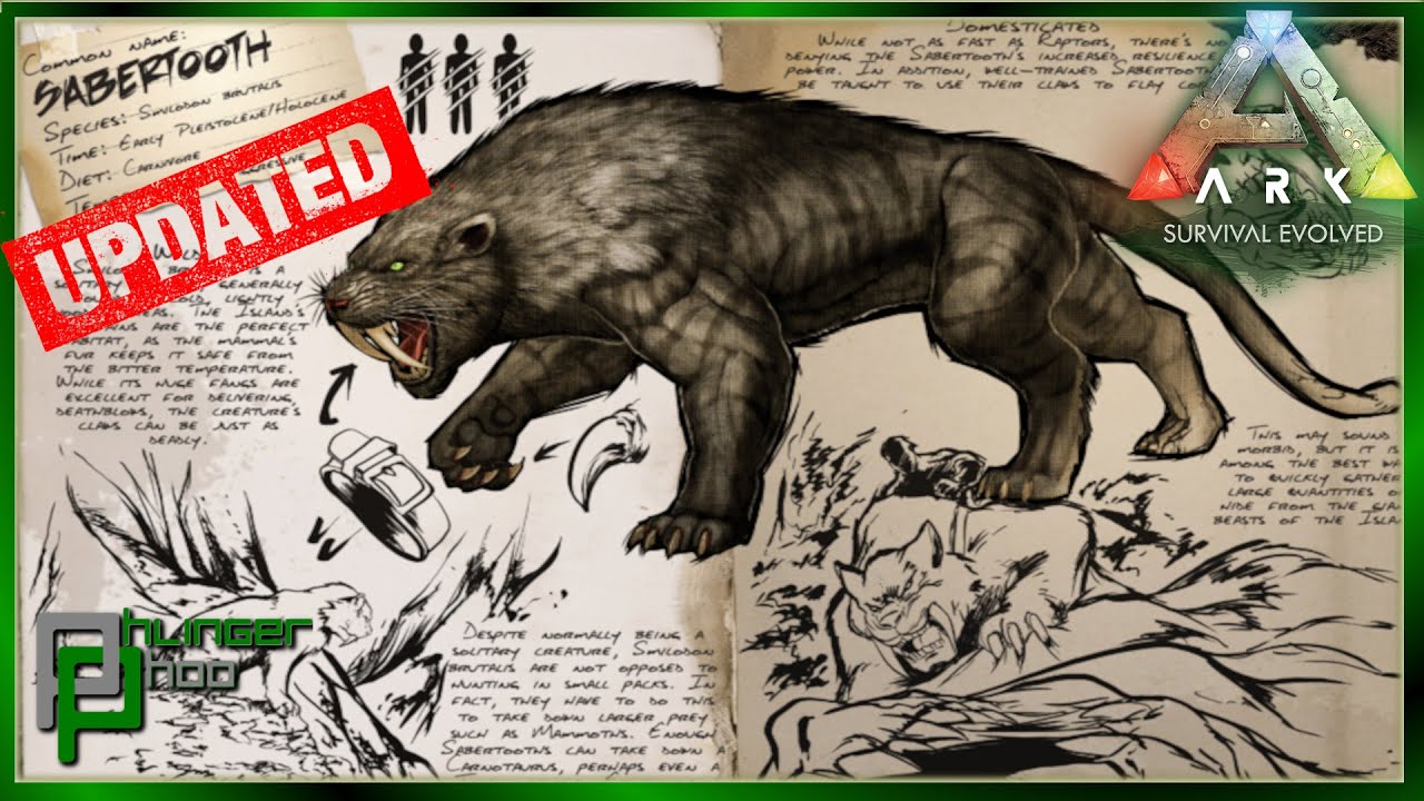 Ark Basics: Sabertooth UPDATED - Everything you need to know!