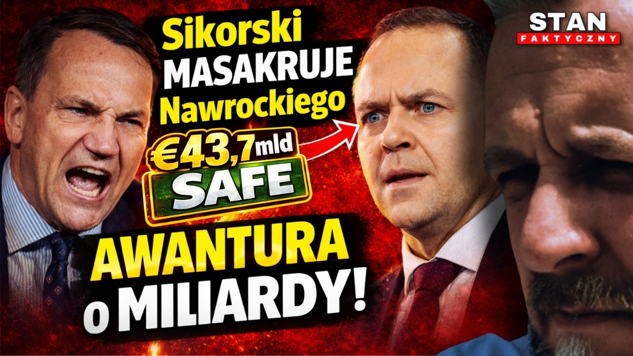 Sikorski MASAKRUJE Nawrockiego ‼️ Miliardy na armię i awantura w Warszawie ‼️ Nawrocki zawetuje ⁉️