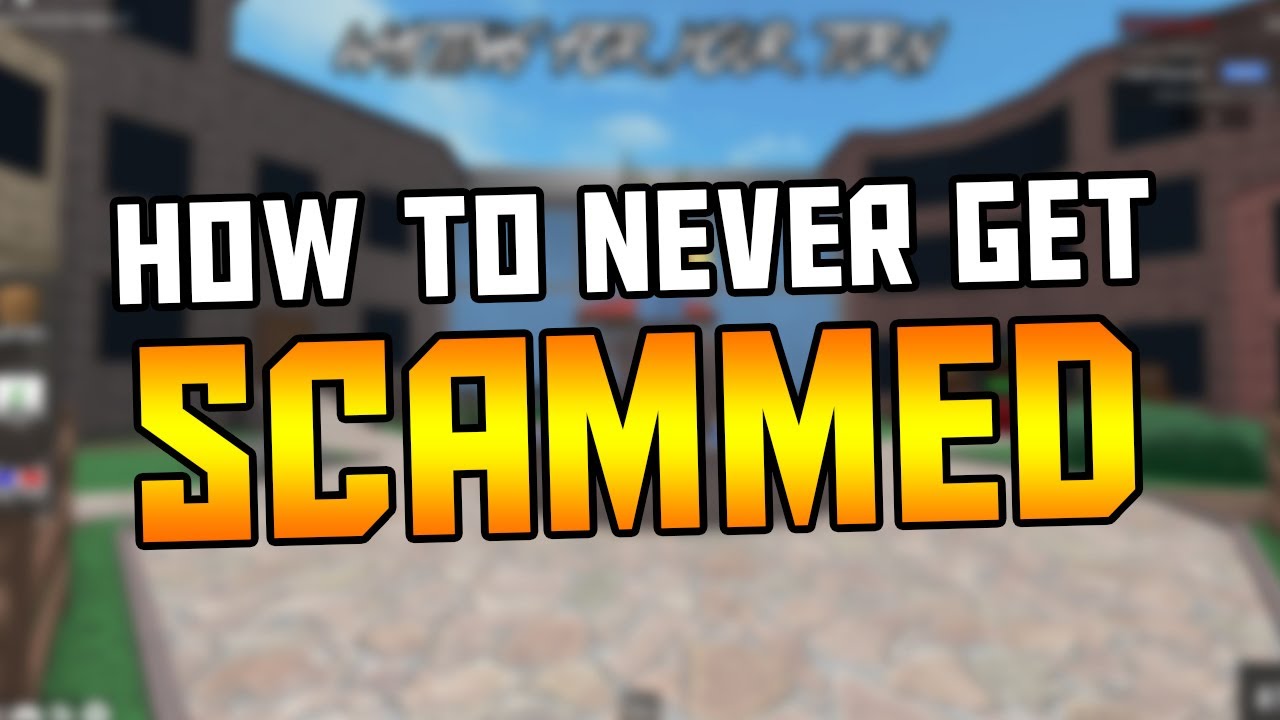 HOW TO NOT GET SCAMMED IN ROBLOX MM2!! [TIPS]