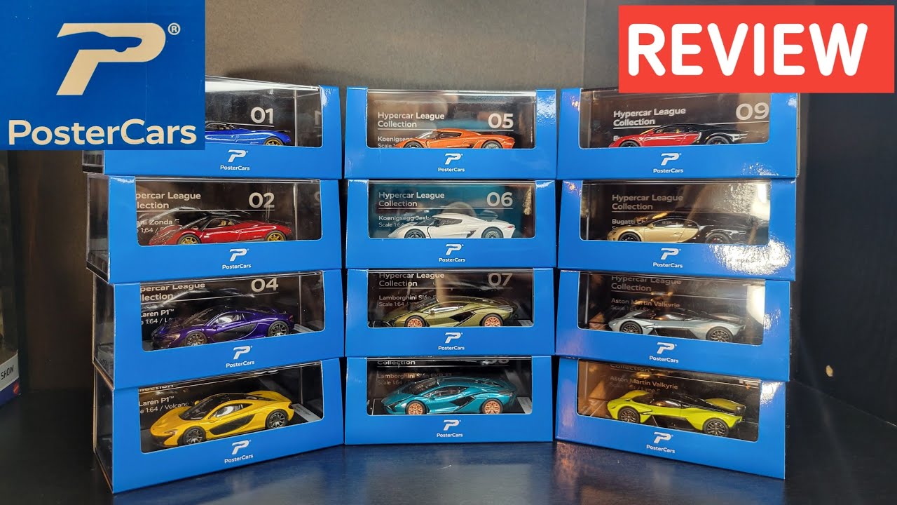 Poster Cars 1/64 - REVIEW