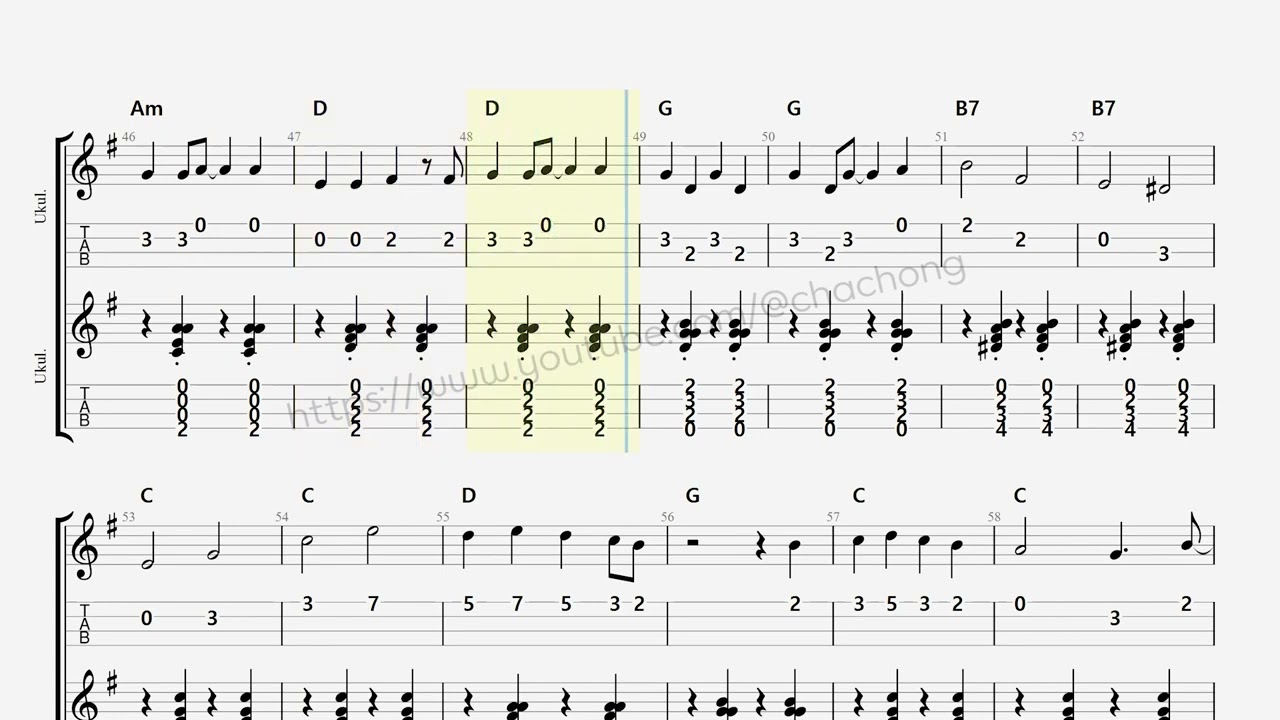 Another day of sun (La La Land OST) TAB