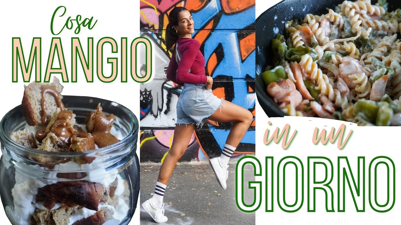 COSA MANGIO IN UN GIORNO PER MANTENERMI IN FORMA & ENERGICA! | Silvia Fascians