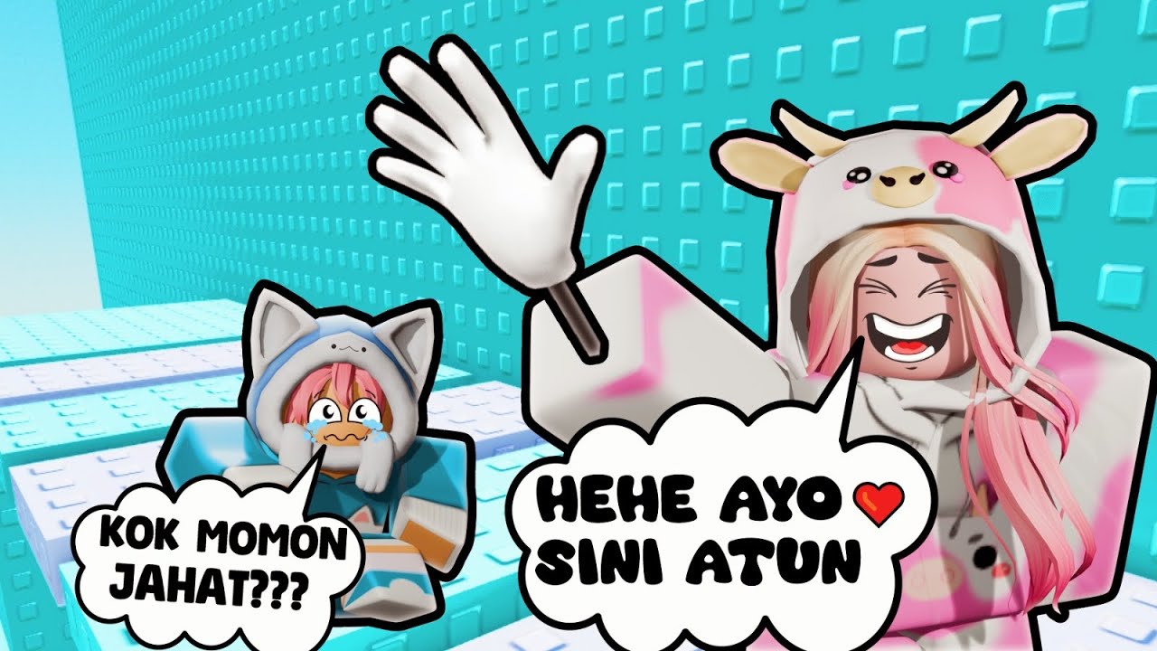 MOMON KERJAIN SATU SERVER MENGGUNAKAN ROLE ADMIN di ROBLOX feat @BANGJBLOX