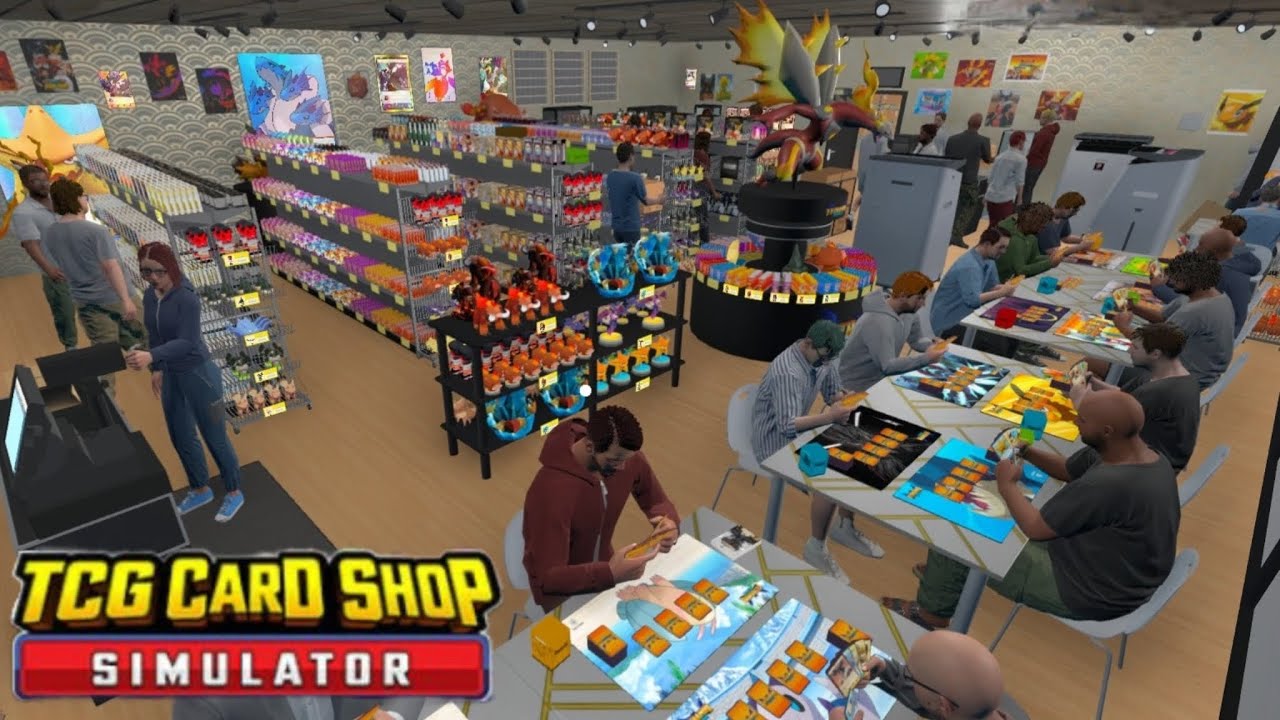 It’s Getting Busy in Here!! TCG Card Shop Sim E41