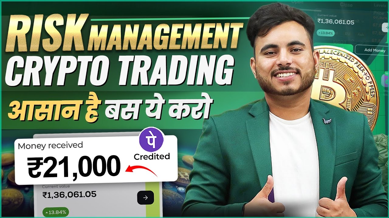 Crypto Trading Best Risk Managment | Bitcoin Trading No Loss Strategy | Risk & Capital Mangement