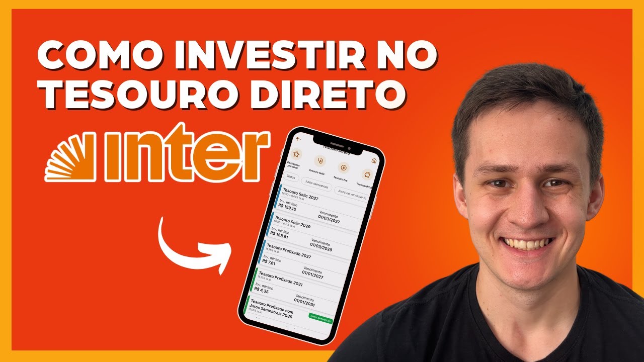 COMO INVESTIR NO TESOURO DIRETO PELO BANCO INTER