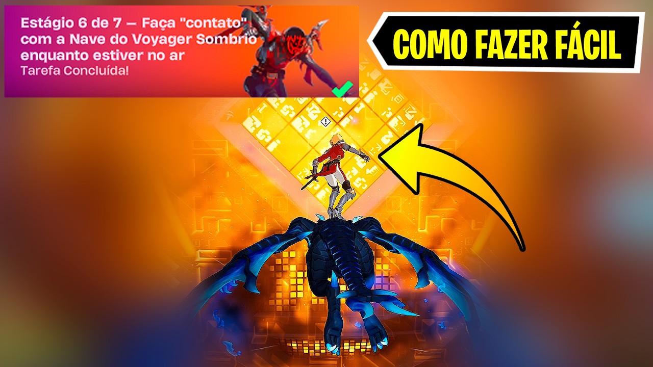 FAÇA CONTATO COM A NAVE DO VOYAGER SOMBRIO ENQUANTO ESTIVER NO AR