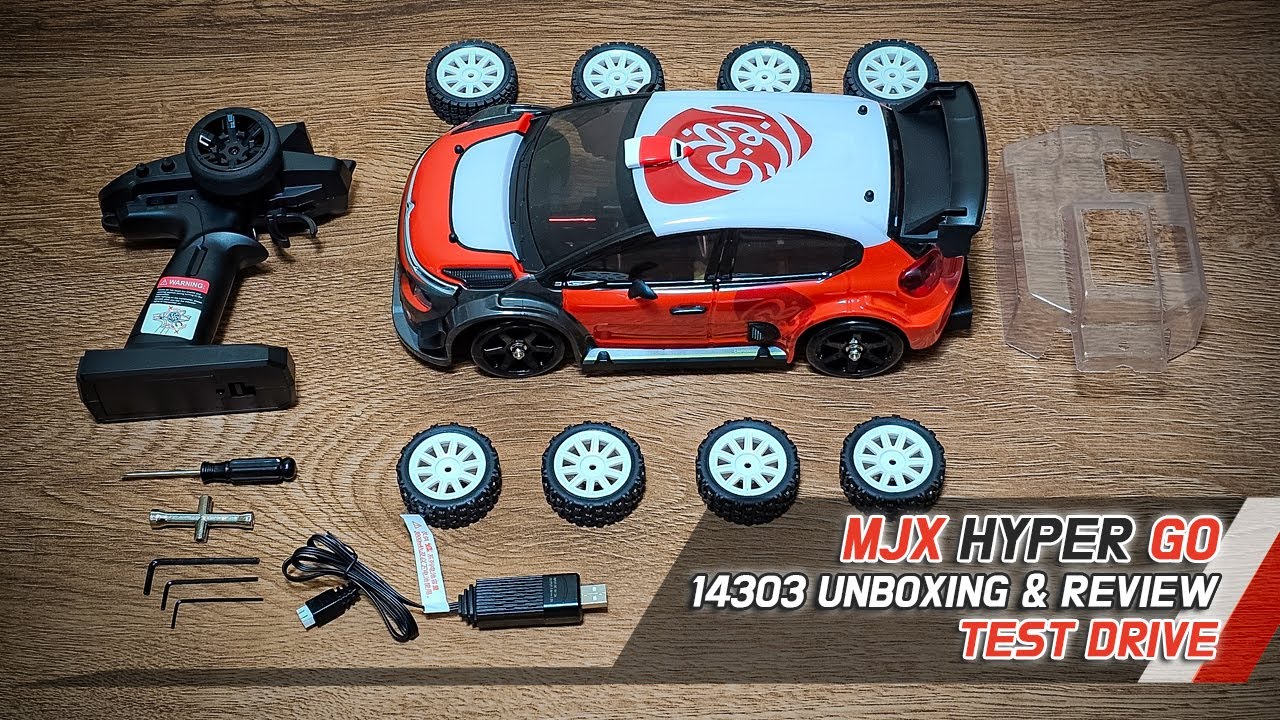 가성비 랠리카 MJX HYPER GO 14303 언박싱&리뷰 테스트 주행 / Ultimate rally car MJX 14303 unboxing & review test drive