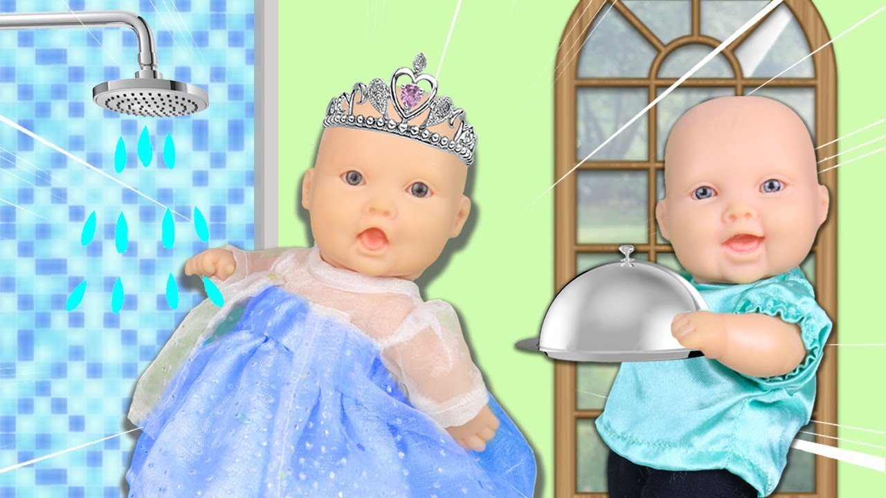 A ROTINA DE UMA PRINCESA! - Lilly Doll