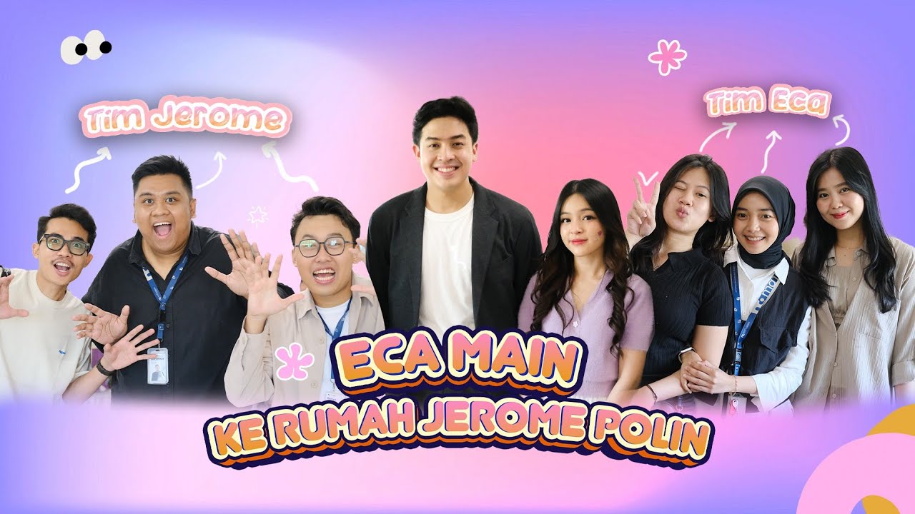 CAPIR EPS 3 - KE RUMAH JEROME POLIN! TEAM ECA DAN TEAM JEROME HEBOH🤣🎉🎀  | SBY PART 1