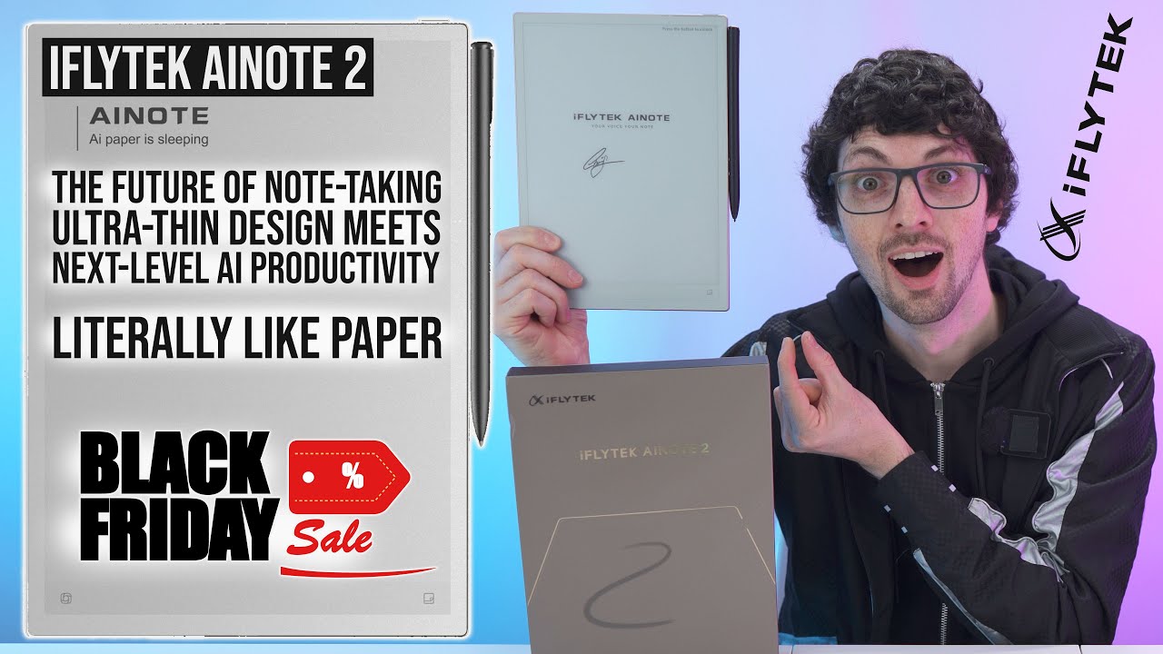 World&rsquo;s Thinnest E-Ink Tablet with Full AI & GPT 5 Integration! - iFlytek AINOTE 2 Review & Test