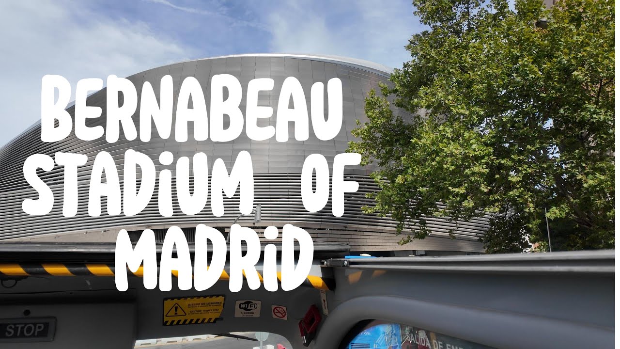 Bernabeu Stadium of Madrid Spain 