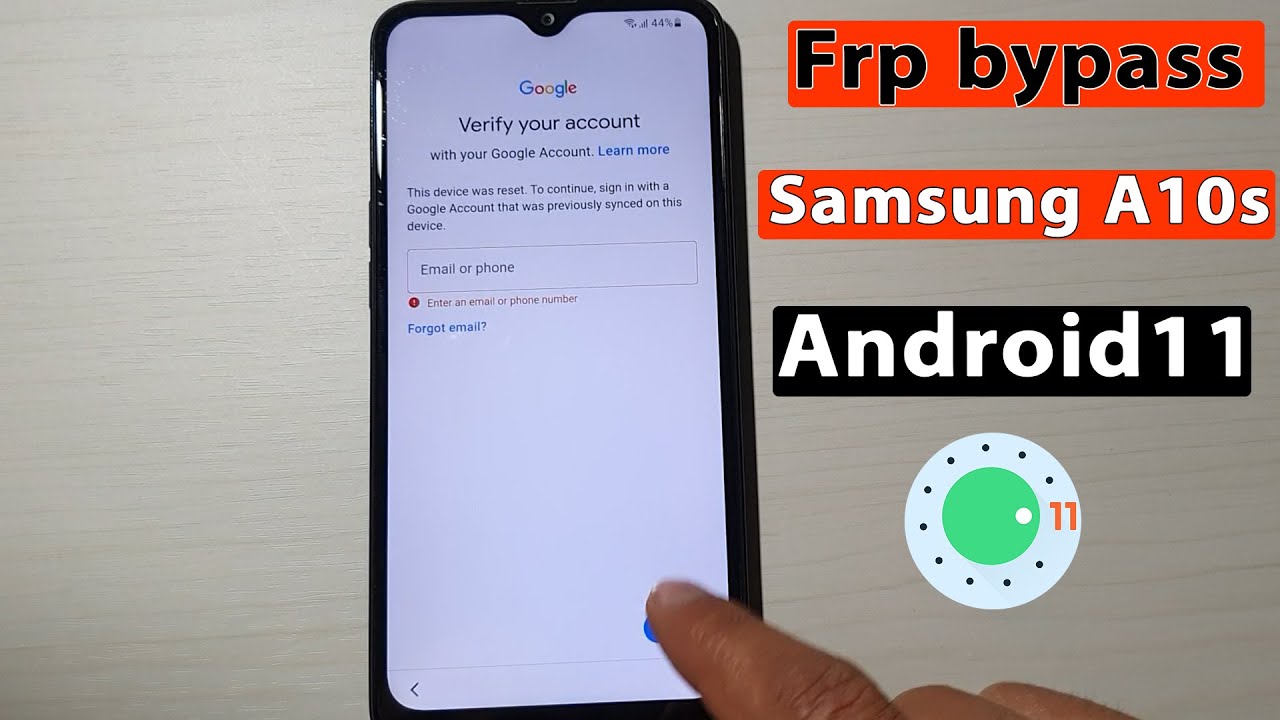 Samsung A10 | A10s Android 11 Frp Bypass Without PC  تخطي حساب جوجل بعد الفورمات حل نهائي أندرويد11