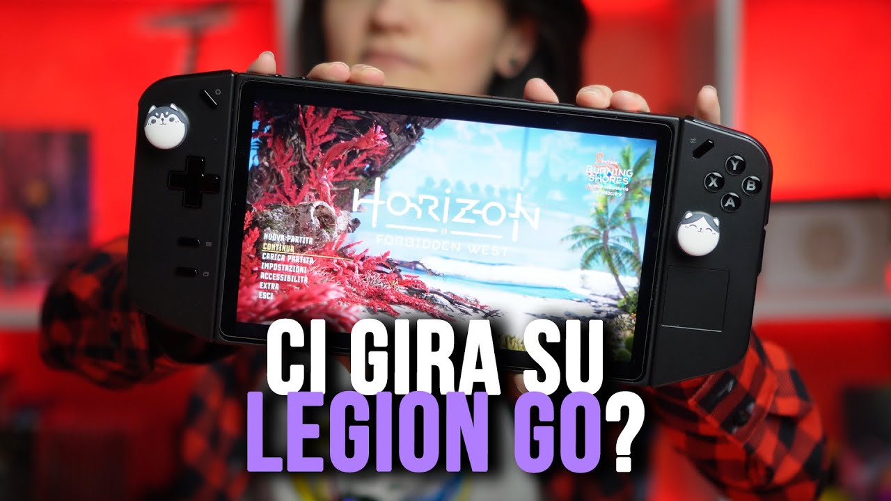 HORIZON FORBIDDEN WEST su Lenovo Legion Go: impostazioni, gameplay, recensione - Ci gira? 🔍