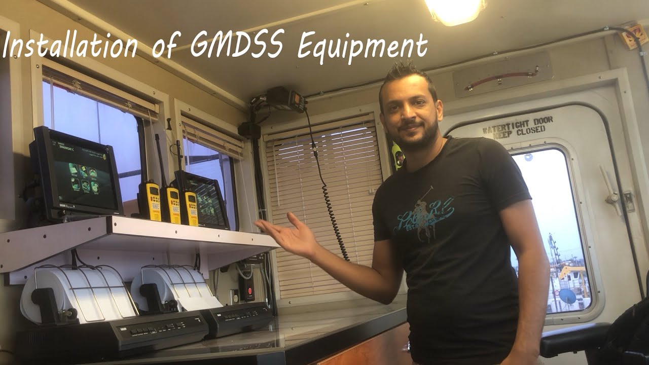 Installation of GMDSS Equipment onboard a Jackup Barge in Nigeria.