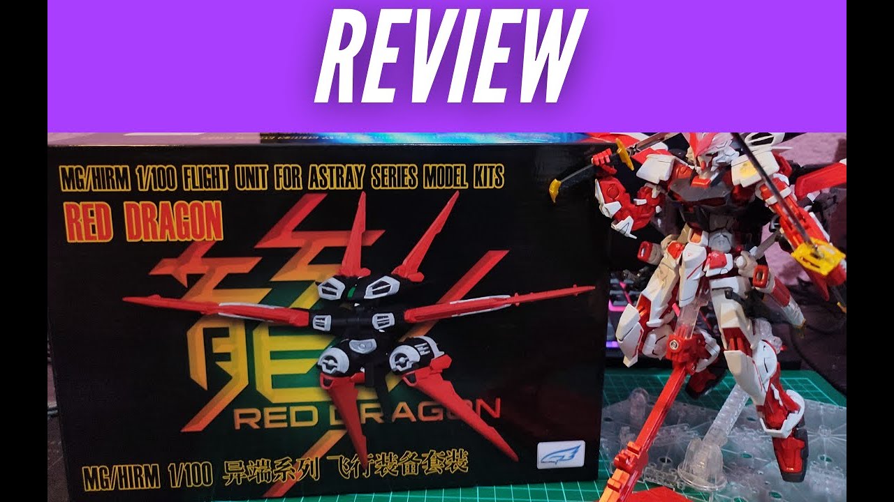 [REVIEW] Astray Red Frame Flight Unit Kit by Effect Wings, Good Kit for 1/100 ARF