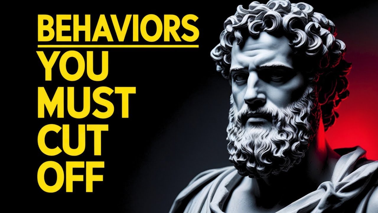 5 Behaviors You MUST Cut Off IMMEDIATELY Without Explanation | Stoic Mindset