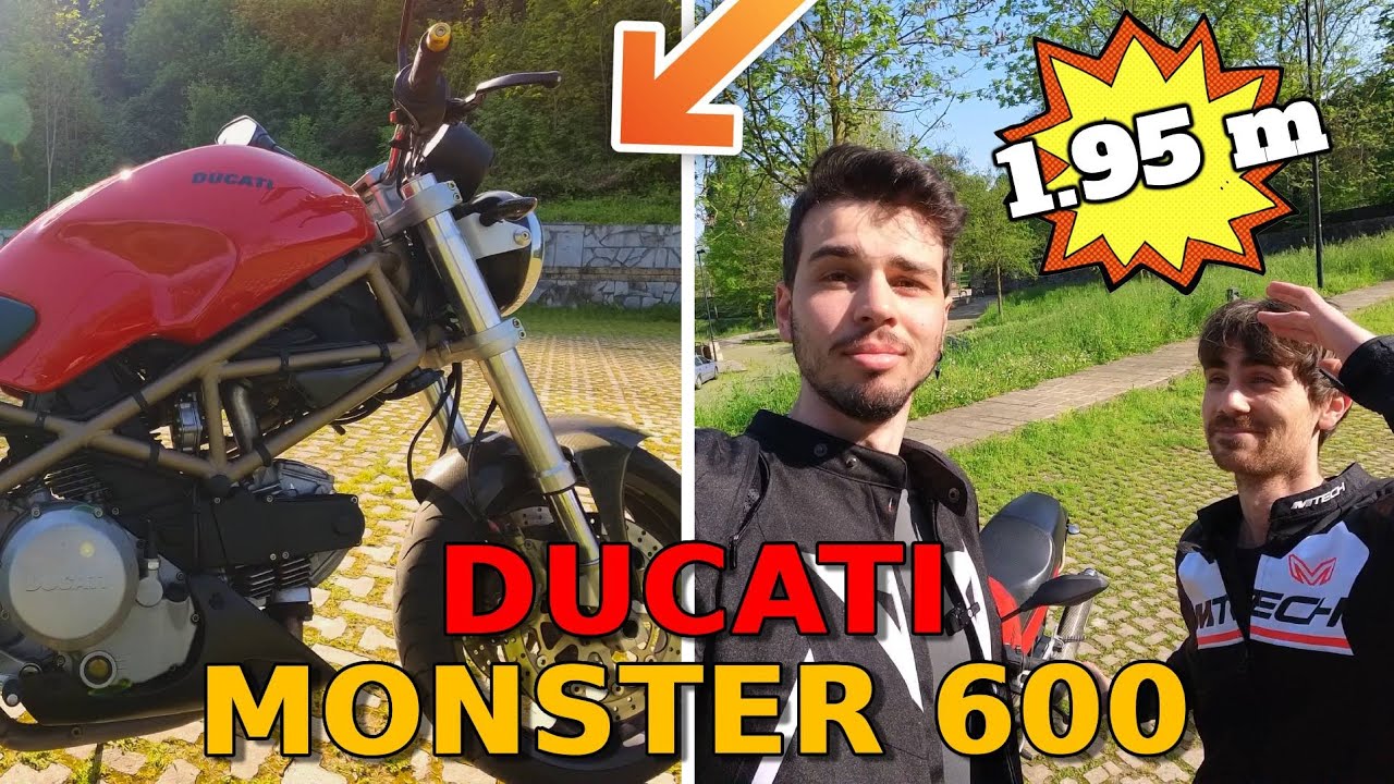#2 SONO TROPPO ALTO PER: DUCATI MONSTER 600 (1994 - 02) | MILF Version 💦