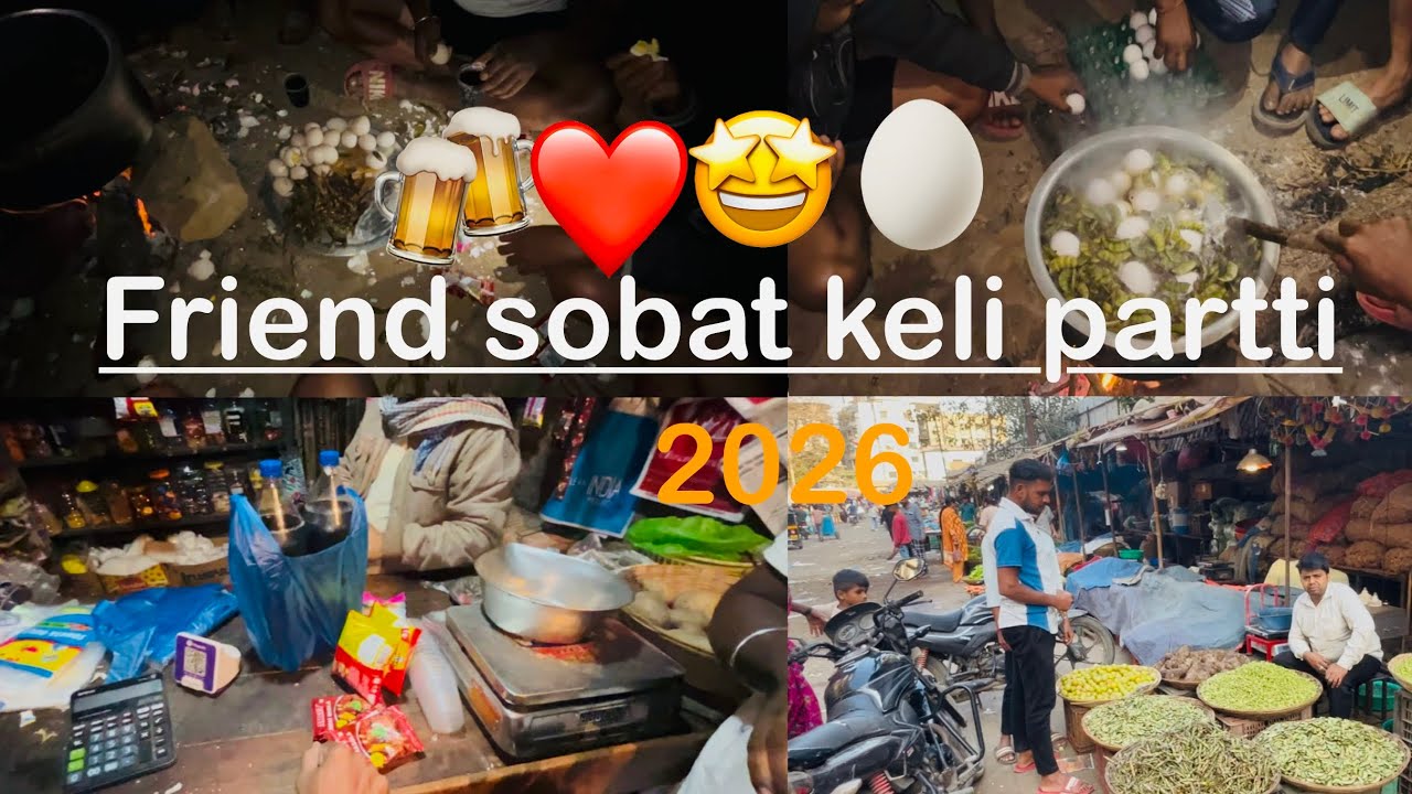 FRIEND SOBAT KELI PARTTI || marathi vlogs || 🍻🤩❤️🥚 || #koli_king_aadi💫. 