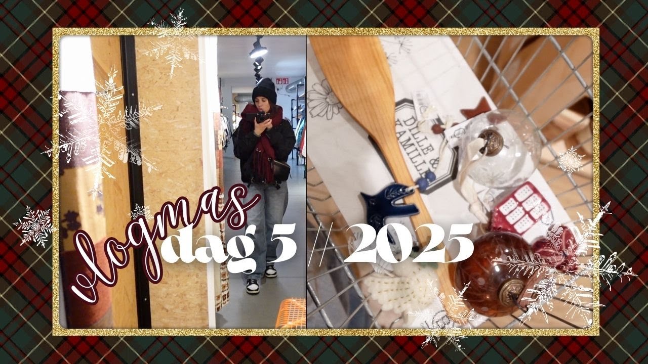 SNEL SHOPKE BIJ DILLE & KAMILLE + KRINGWINKEL 🎄 & SHOPLOG // VLOGMAS #5 - 2025