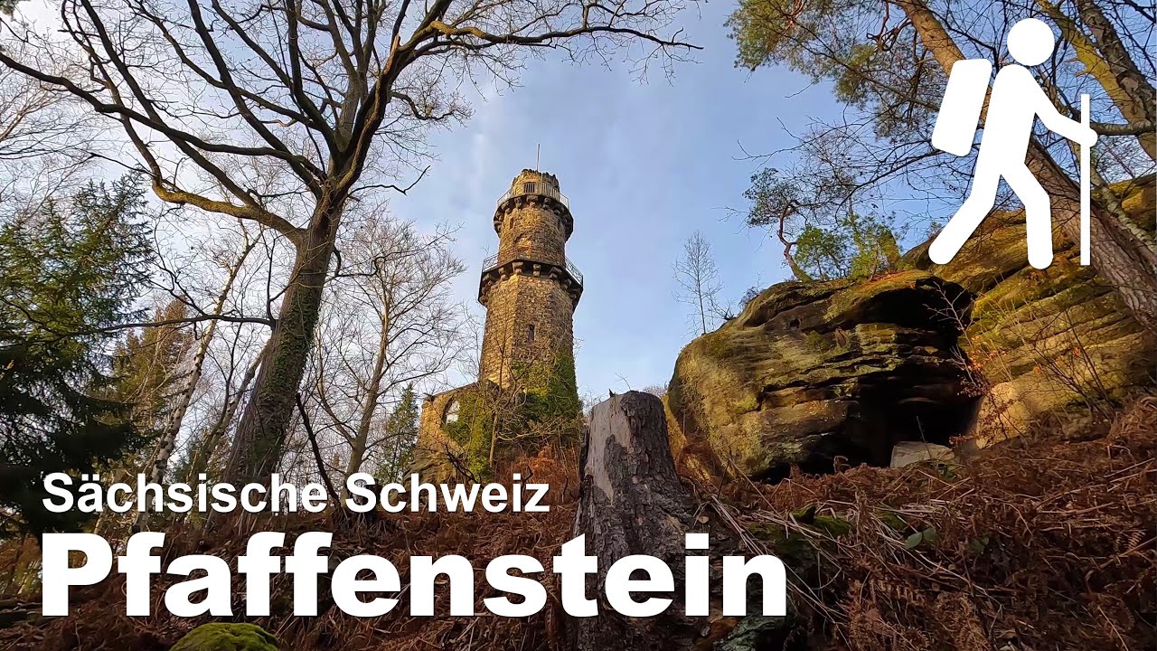 Malerweg, Tafelberg Quirl, Diebskeller, Pfaffenstein, Sächsische Schweiz | Wandern in Sachsen | 4K