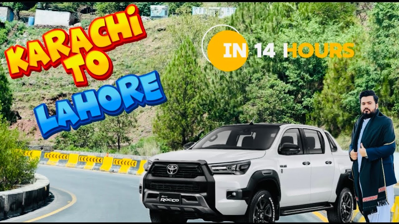 Karachi to Lahore by Road in Revo - Rocco | Karachi to Islamabad by road | Detailed 4K Vedio