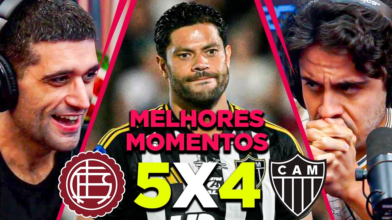 GALO VICE NOS PÊNALTIS (Lanús 5 X 4 Atlético-Mg)