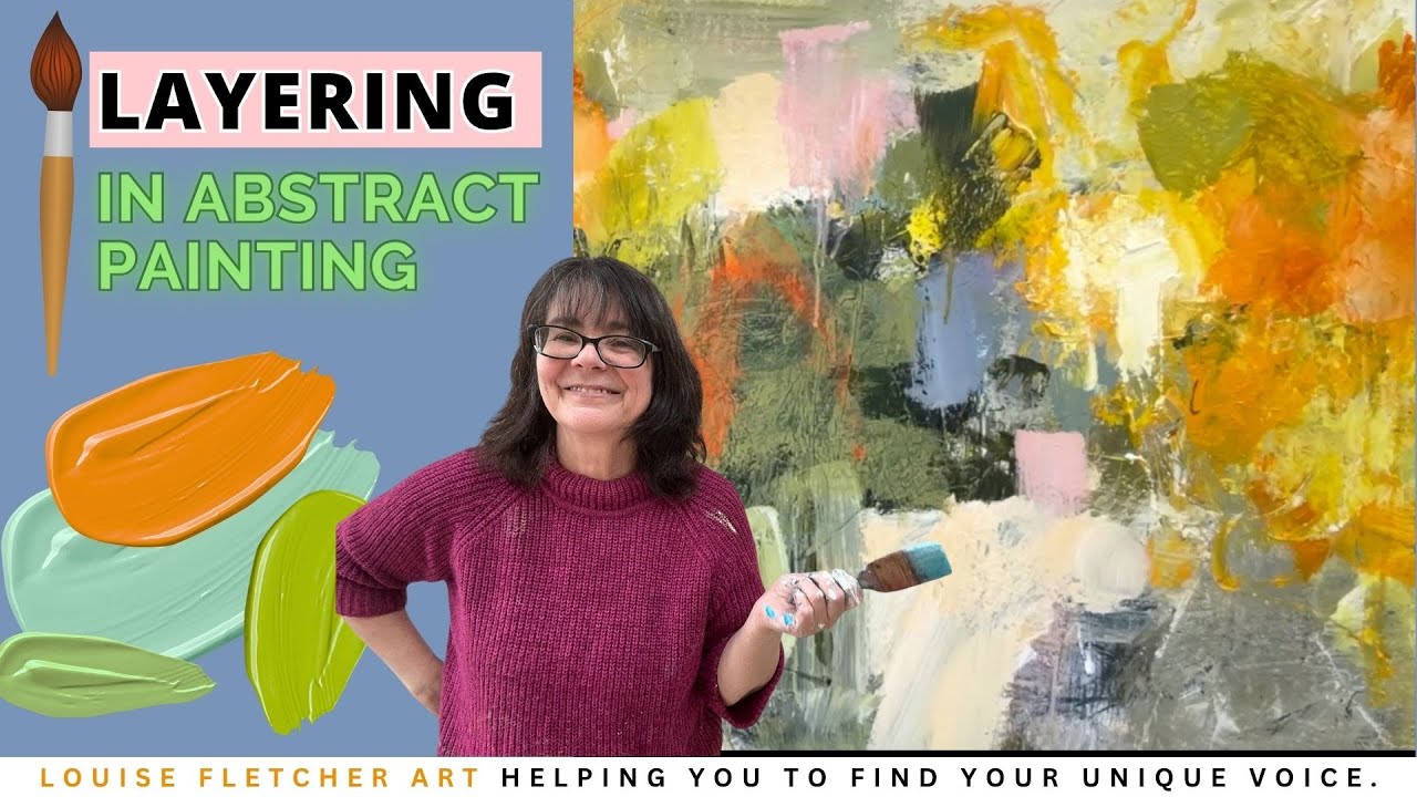 Layering In Abstract Painting