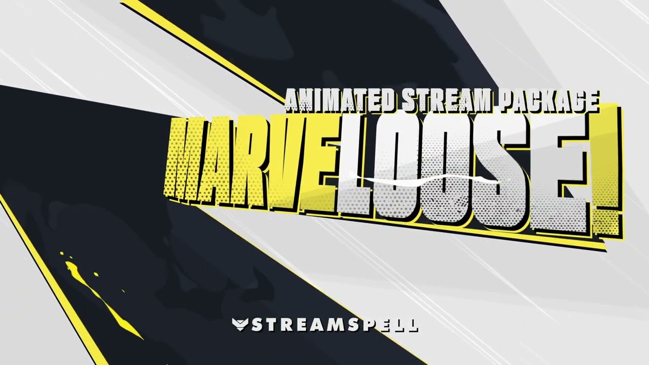 Marvel Rivals Twitch Overlays │ MARVELOOSE! Stream Package by StreamSpell