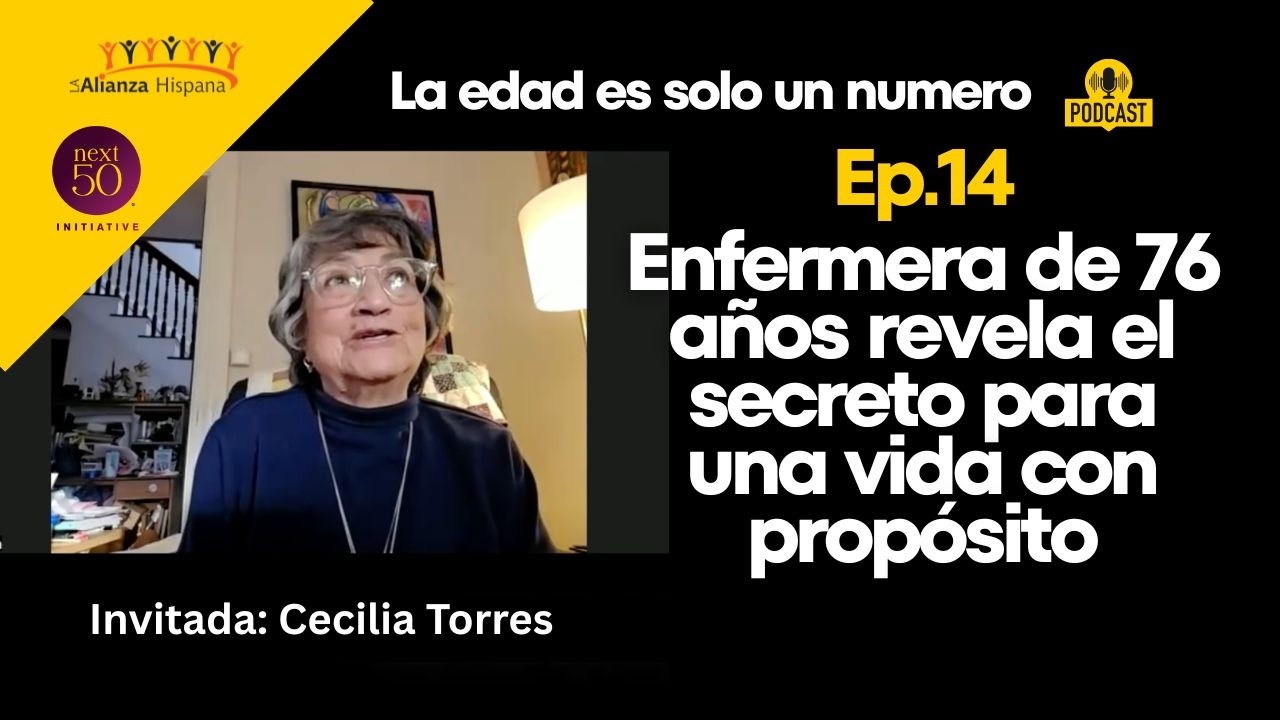 Ep 14. No te quedes quieto: enfermera de 76 años revela el secreto para una vida con propósito.