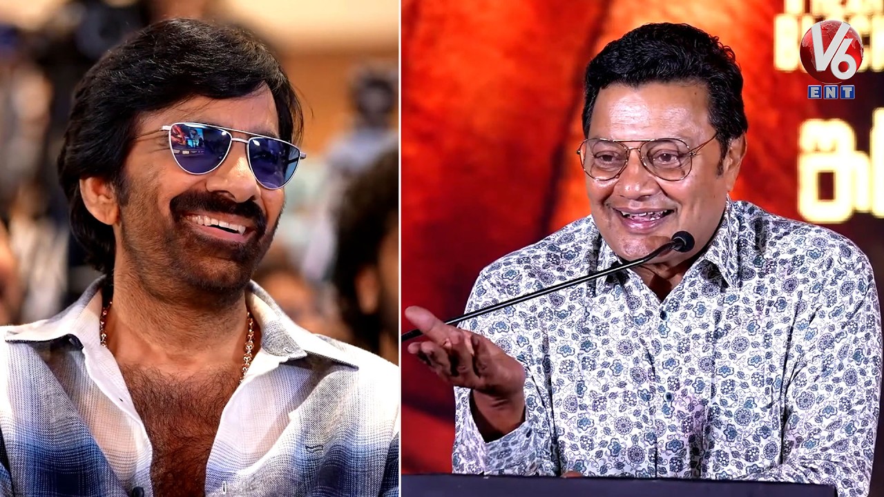 Actor Sai Kumar Speech | IRUMUDI Movie Success Press Meet | V6ENT
