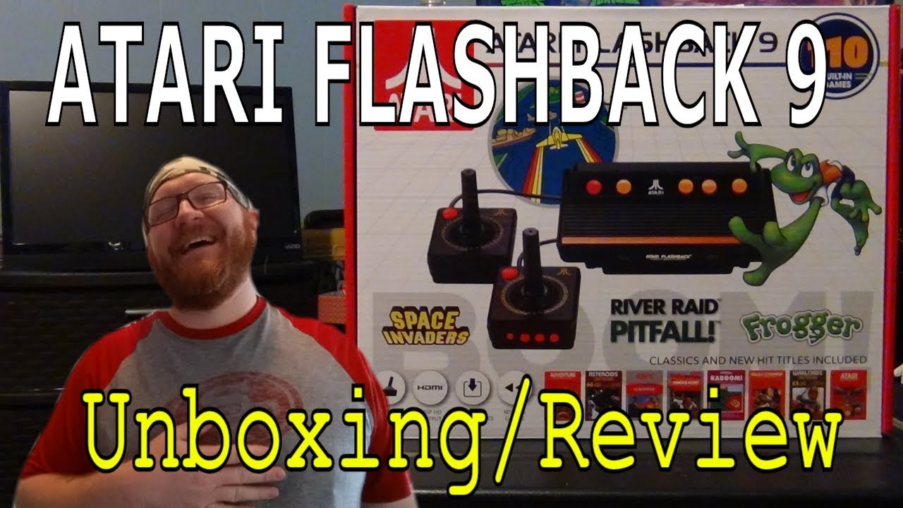 Atari Flashback 9 Unboxing & Review By ATGAMES