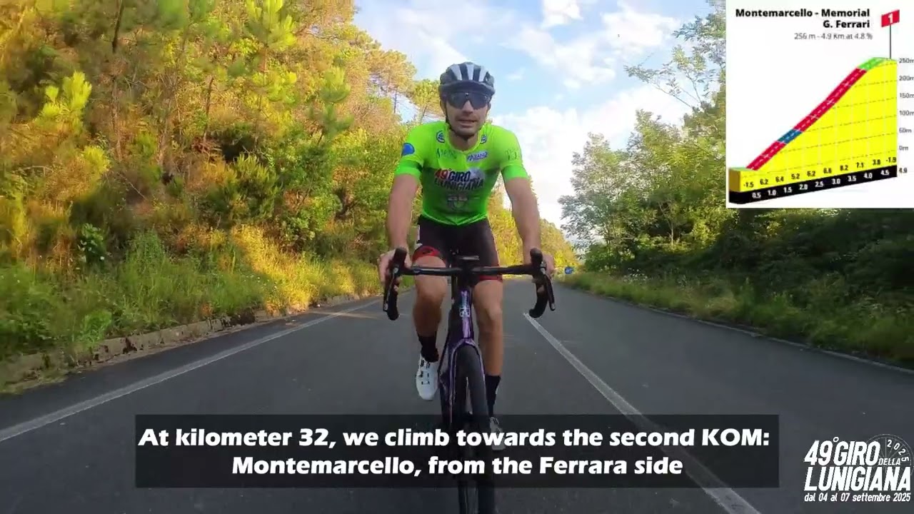 Giro della Lunigiana 2025 - Recon: Stage 2 Luni-Vezzano Ligure