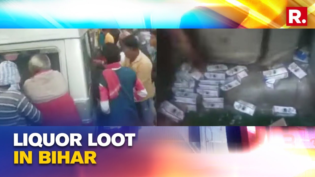 Liquor Robbery In 'dry' Bihar: Looters Empty Entire Car Despite Prohibition In State