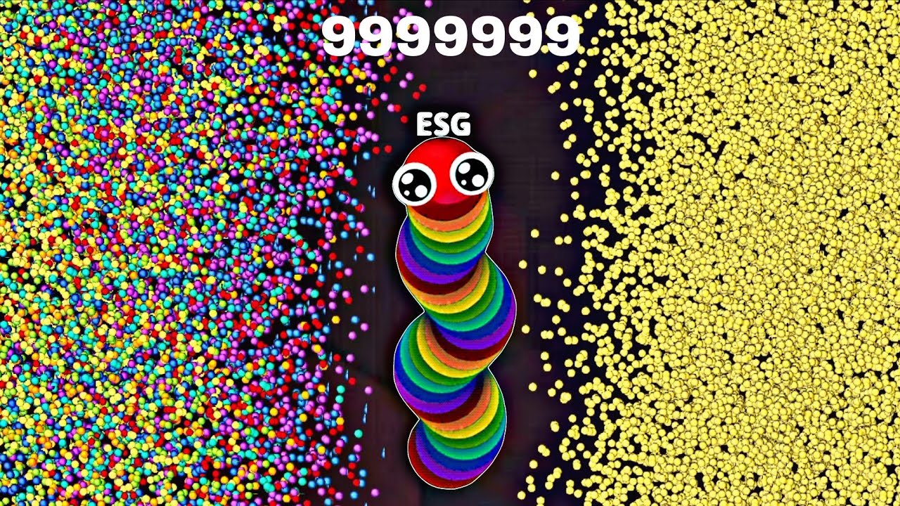 Snake.io 🐍Krazy Snake Rainbow получает потрясающие результаты на картах 🐍Лучший геймплей Epic Sna...