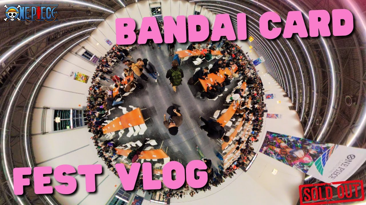 Bandai Card Fest Düsseldorf - Wenn wirklich ALLES schiefläuft!!! One Piece Nats VLOG!