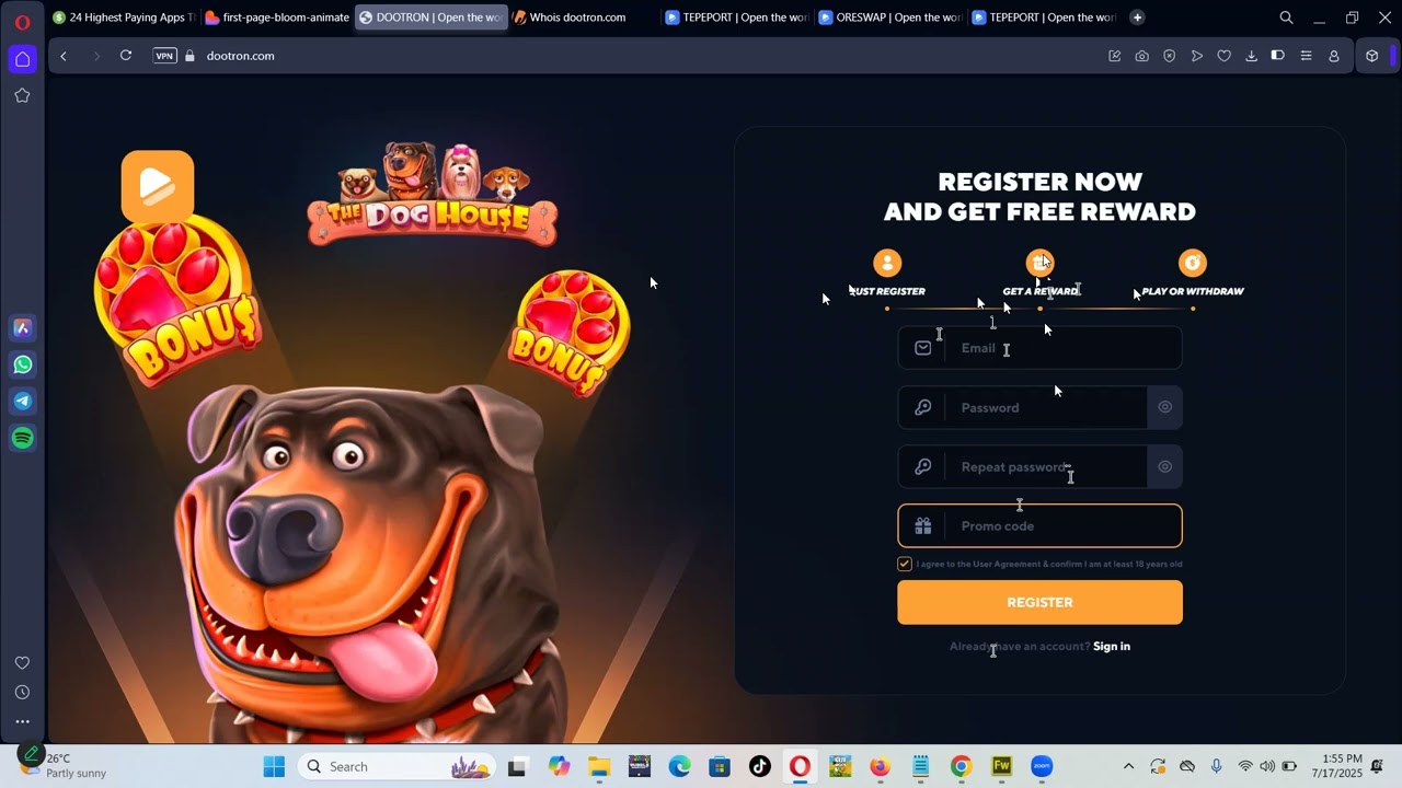 Dootron Withdrawal & Review. Is Dootron Real or Fake | Dootron.com Promo Code | Dootron Free rewards