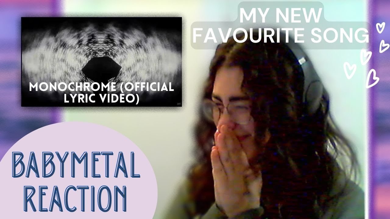 BABYMETAL - Monochrome (OFFICIAL LYRIC VIDEO) Reaction