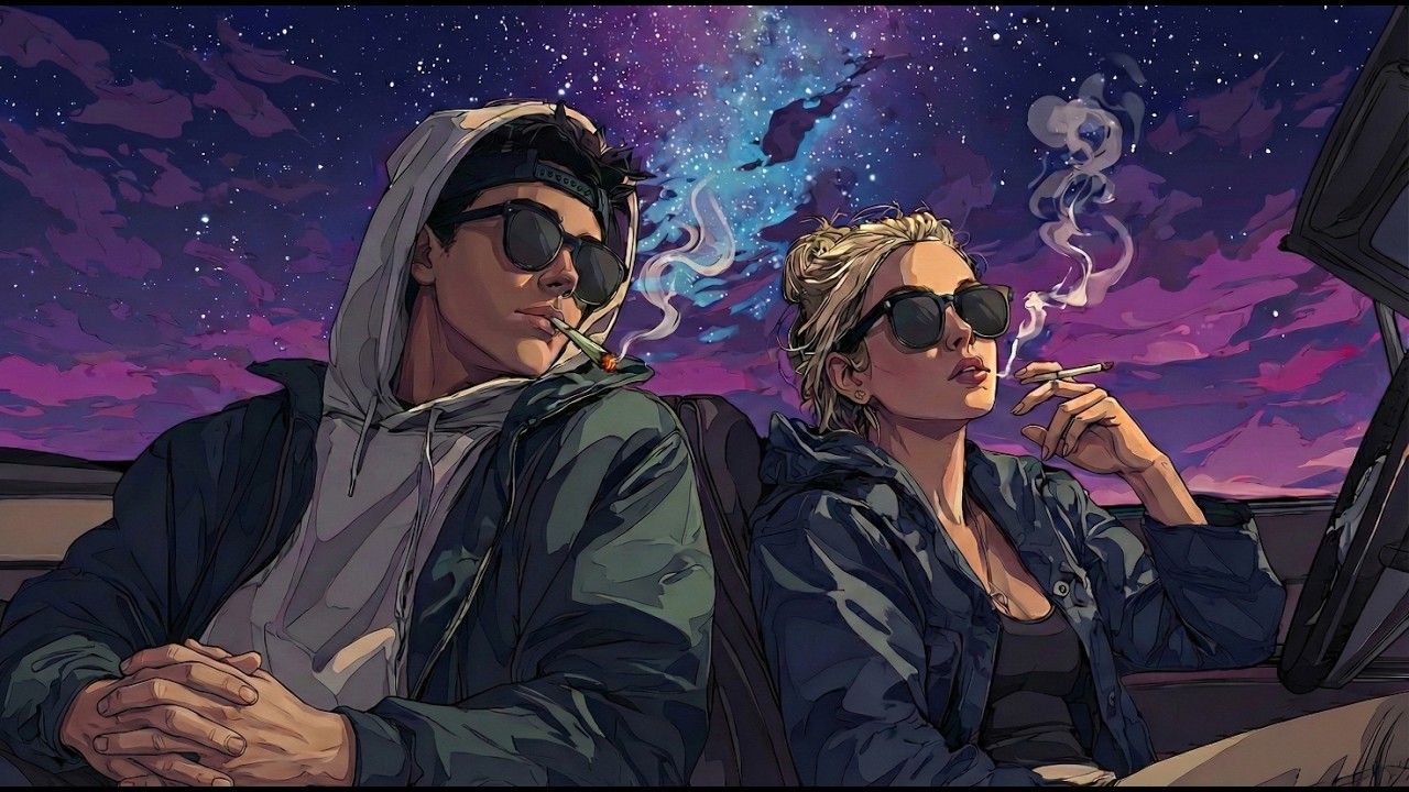 Hazy West Coast Jazz Hop | Deep Bass Fuzzy Riffs Mix