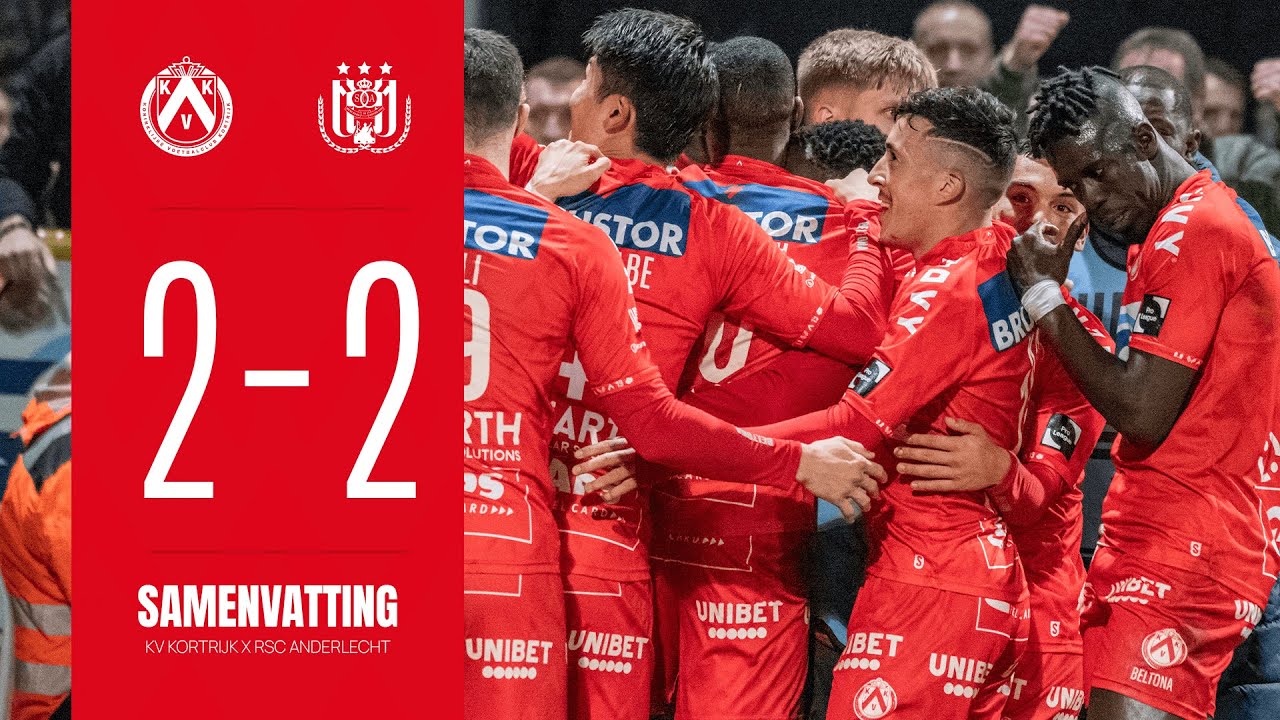 Speeldag 26 | KV Kortrijk - RSC Anderlecht 2-2