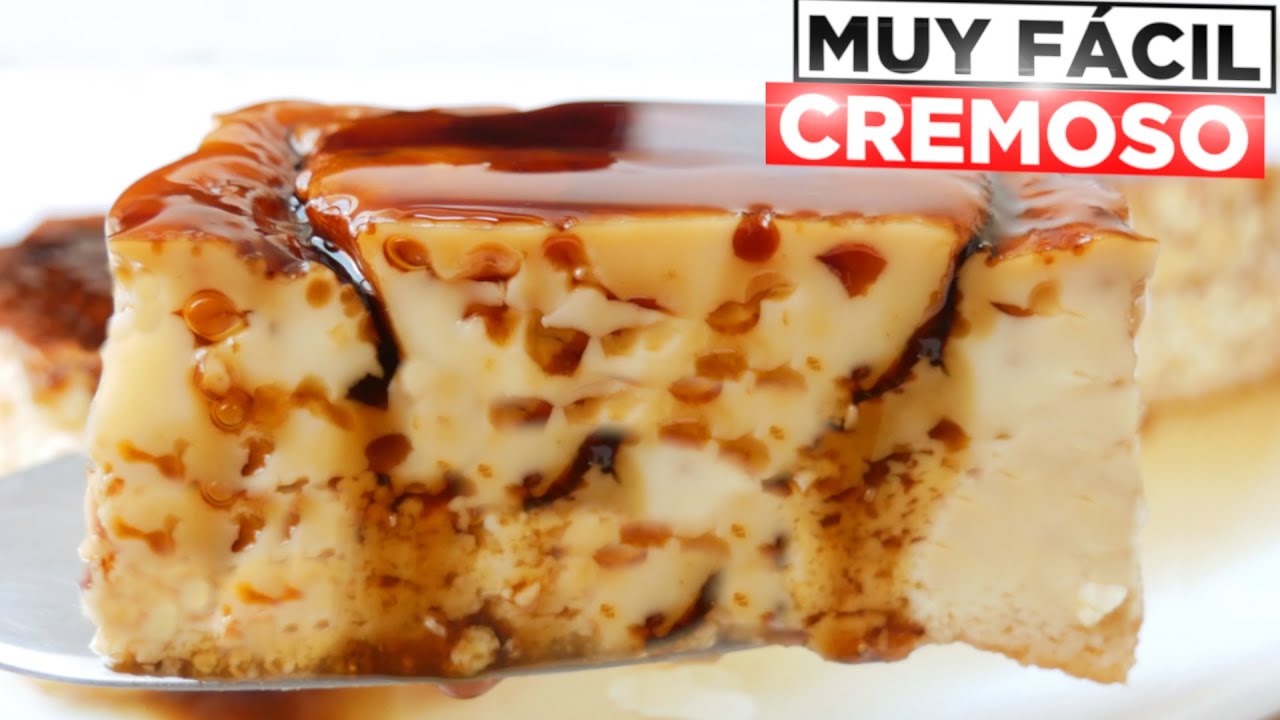 ¡FLAN de NATA en MICROONDAS! 😍🍮😍 LISTO EN 10 MINUTOS (Solo 4 INGREDIENTES) 😋 CREMA DE LECHE
