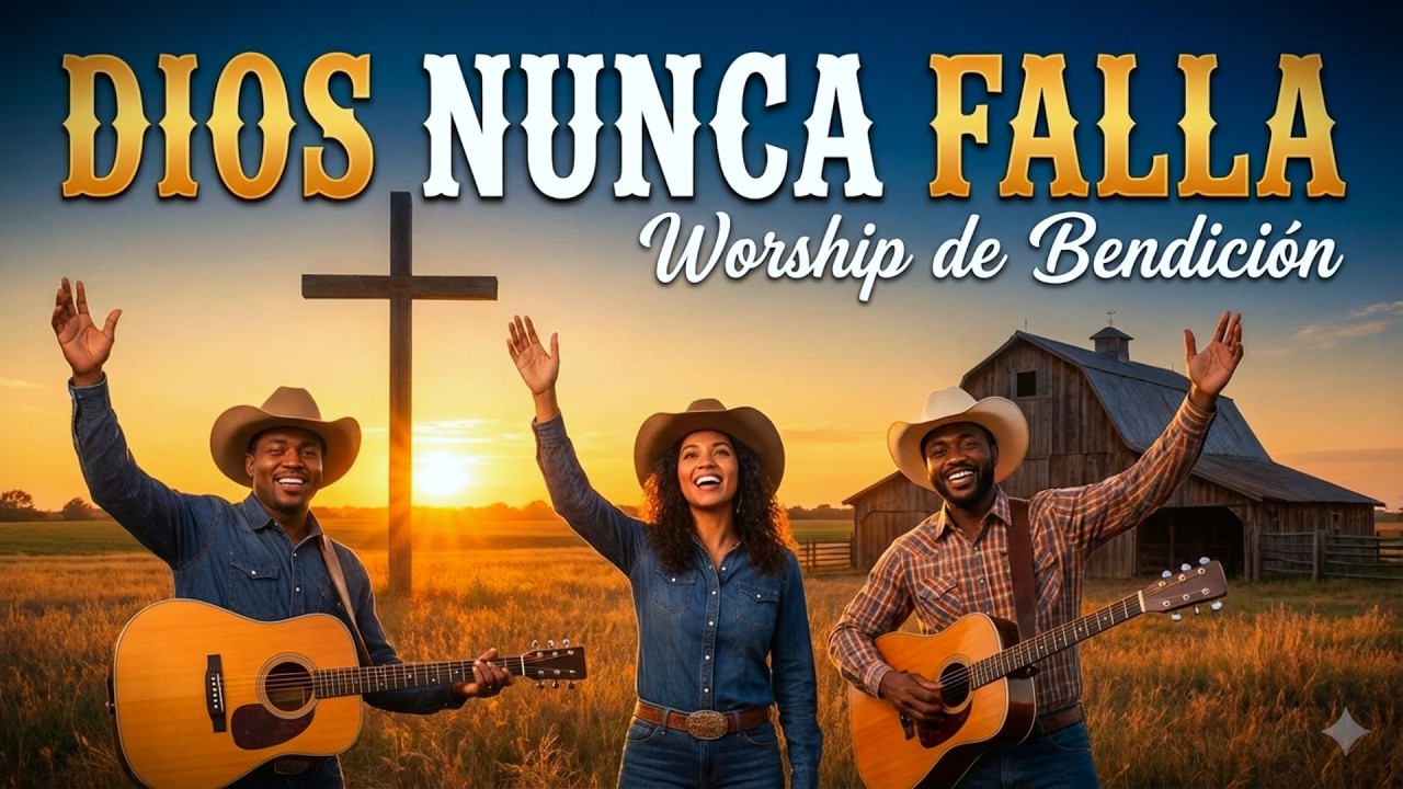 DIOS NUNCA FALLA 🙏 CANCION RELAJANTE DE GOSPEL COUNTRY  | Éxitos de la Música Country Cristiana 🙌