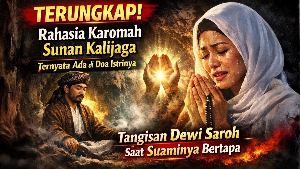 TERUNGKAP! Rahasia Karomah Sunan Kalijaga Ternyata Ada di Doa Istrinya — Tangisan Dewi Saroh
