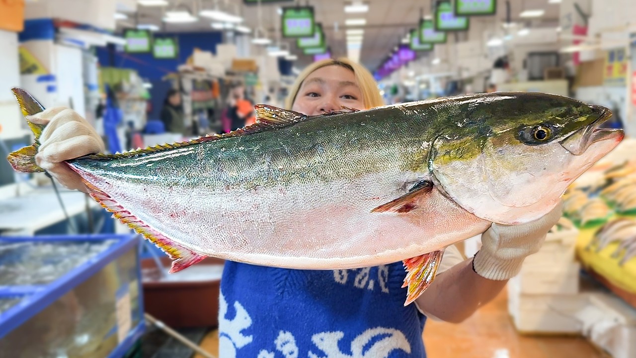수빙수의 계절이 돌아왔다🔥대방어🔥해체 들어간다.